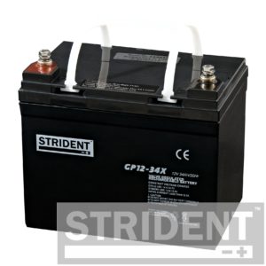 12v 34ah mobility battery from Strident