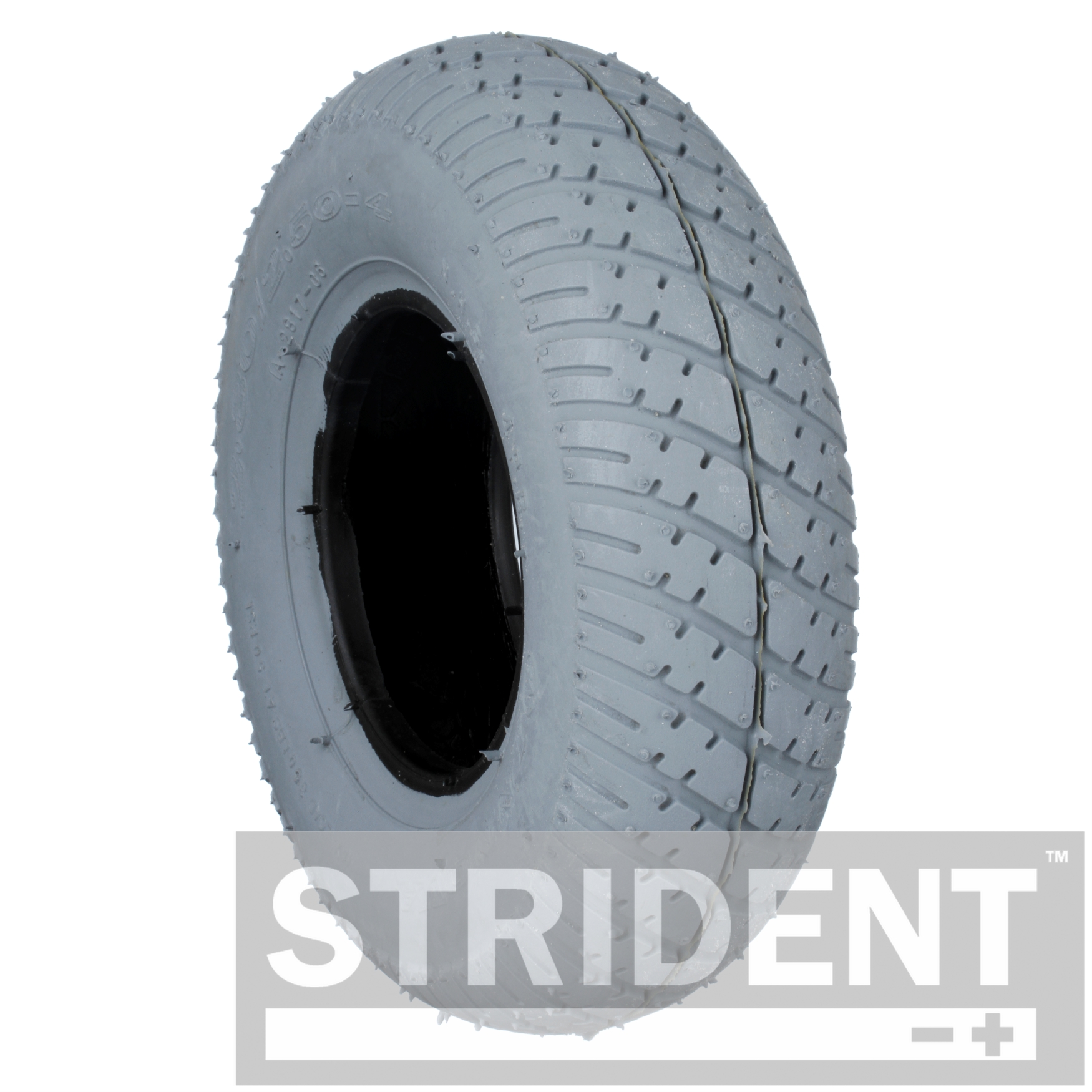 Strident Grey Solid 280/250X4 Tyre