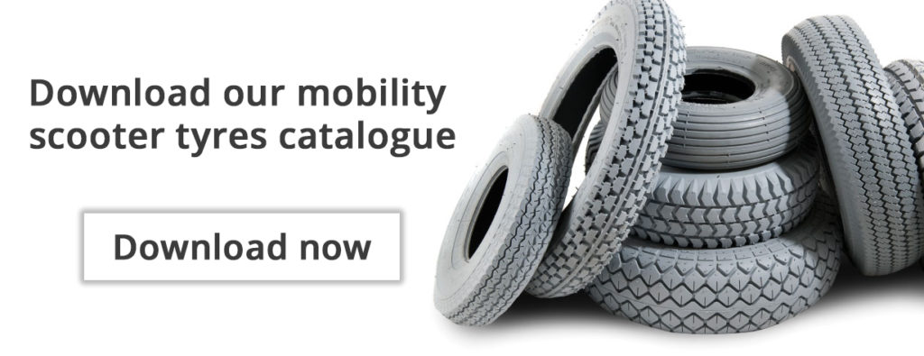 solid tyres for mobility scooters
